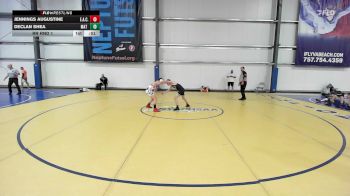 110 lbs Rr Rnd 1 - Jennings Augustine, Elite Athletic Club Gold vs Declan Shea, Mat Warriors Red