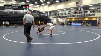 149 lbs 1st Place Match - Michael Williams, Mt. San Antonio College vs Sean Otero, Cerritos College