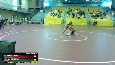 165 lbs Cons. Round 2 - Rylan Kennedy, Sunset vs Gustavo Orozco, Forest Grove