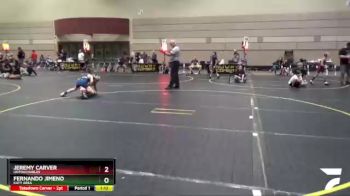 85 lbs Quarterfinal - Fernando Jimeno, Katy Area vs Jeremy Carver, Untouchables