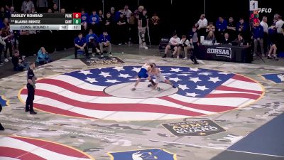Cons. Round 1 - Blaise Bentz, Canton vs Radley Konrad, Parkston