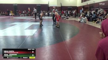 PW-16 lbs Round 2 - Beau Smith, East Buchanan Mat Club vs Koal Johnson, Orange Crush