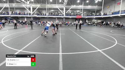 157 lbs Round Of 64 - Dylan Evans, Unattached-Pittsburgh vs Tyler Shea, F&M