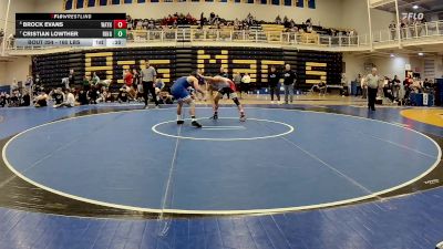 160 lbs Consy 4 - Brock Evans, Waynesburg vs Cristian Lowther, Ringgold