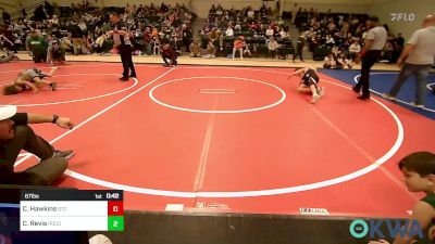 67 lbs Rr Rnd 2 - Creed Hawkins, Sallisaw Takedown Club vs Colby Revis, Pocola Youth Wrestling