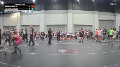 88 lbs Round 7 (8 Team) - Michael Stoker, Takedown Elite vs Karter Taylor, Rising Kingz