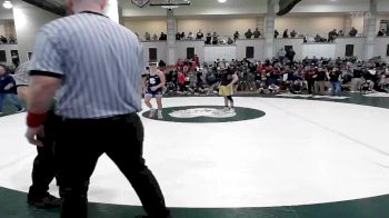 145 lbs Round Of 32 - Tucker Carline, Sandwich vs Josh Hoskins, Bristol County/Dighton Rehoboth