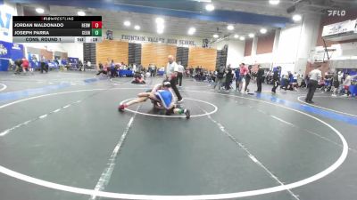 157 lbs Cons. Round 1 - Joseph Parra, Central Union vs Jordan Maldonado, Redwood