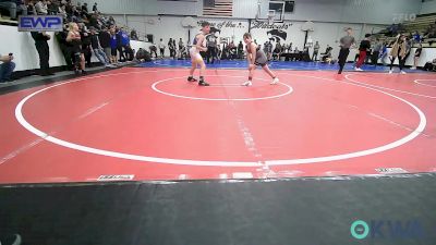 90 lbs Rr Rnd 2 - Brady Hembree, Wyandotte Youth Wrestling vs Jett Holland, Tiger Trained Wrestling