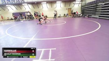 132 lbs Semifinal - Bradley Ruckman, PSF vs Kameron Luif, TEAM EL1TE WRESTLING