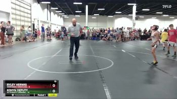 60 lbs Round 1 (4 Team) - Kohyn Deputy, U2 Dynasty Uprising vs Ryley Herwig, Warhawks Wrestling