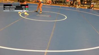 135 lbs Round 1 - Jasmin Aguirre, Lexington vs Olivia Tucker, Lincoln East