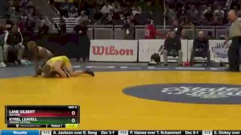 120 lbs Quarterfinal - Lane Gilbert, Sullivan vs Kyrel Leavell, Warren Central.