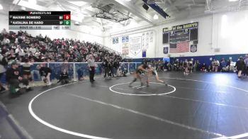 115 lbs Champ. Round 1 - Maxine Romero, Moreno Valley vs Katalina De Haro, Riverside Poly