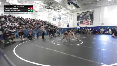 115 lbs Champ. Round 1 - Maxine Romero, Moreno Valley vs Katalina De Haro, Riverside Poly