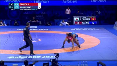 60 kg Finals 1-2 - Kenichiro Fumita, Japan vs Zholaman Sharshenbekov, Kyrgyzstan