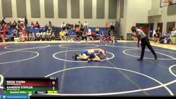 120 lbs Quarterfinal - Reese Thorn, Beauregard HS vs Kameron Stiffler, Enterprise HS