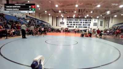 157 lbs Quarterfinal - Oscar Quintana, Imperial vs Joshua Davila, Williams Field