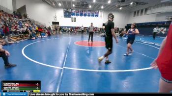 120 lbs Quarterfinal - Colby Frieling, Sage Valley Jr High vs Gentry Boggs, Douglas Middle School