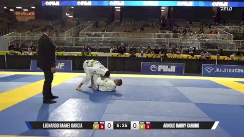 Arnold Barry Kargbo vs Leonardo Rafael Garcia 2025 Pan Jiu Jitsu IBJJF Championship
