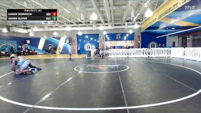 144 lbs Round 3 (8 Team) - Jaiden Oliver, Alpha Dogs vs Aaron Robinson, Wakulla WC