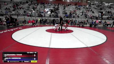 69 lbs Semifinal - Alessandra Tovar, WA vs Jaelyn Anderson, NE