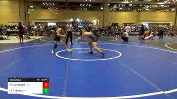 Match - Kodis Campbell, Rubymountain Wrestling vs Isriel Tubera, Pitman High School