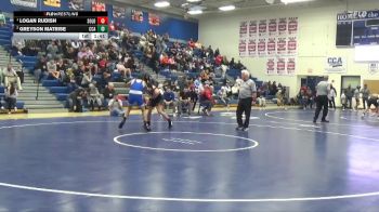 JV-23 lbs Round 3 - Logan Rudish, Solon vs Greyson Matrise, Clear Creek-Amana
