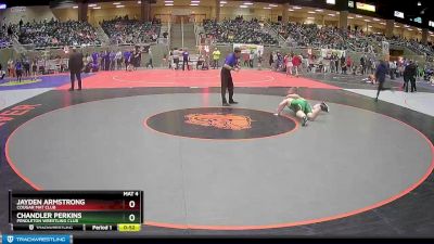 120++ Round 3 - Chandler Perkins, Pendleton Wrestling Club vs Jayden Armstrong, Cougar Mat Club