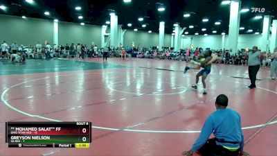 138 lbs Round 1 (16 Team) - Greyson Nielson, SD Red vs ** Mohamed Salat** FF, Ohio Titan Red