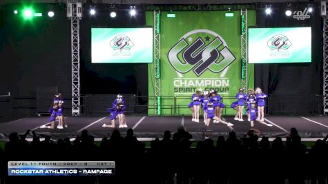 Rockstar Athletics - Rampage [2026 L1.1 Youth - PREP - B Day 1] 2026 CSG Grand Nationals