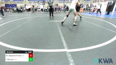 88-92 lbs Rr Rnd 5 - Maverick Depperschmidt, Cowboy Wrestling Club vs Ivan Barrios, Piedmont