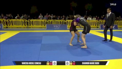 Shannon Marie Bush vs Vanessa Nicole Comeau 2025 Pan IBJJF Jiu-Jitsu No-Gi Championship