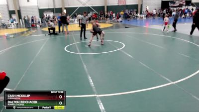 105 lbs Cons. Round 3 - Cash McKillip, Pleasanton vs Dalton Brichacek, Howells-Dodge