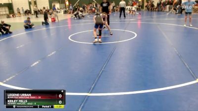 90 lbs Cross Bracket (8 Team) - Legend Urban, Black Fox Wrestling Team 1 vs Keiley Mills, Kearney Matcats - Gold