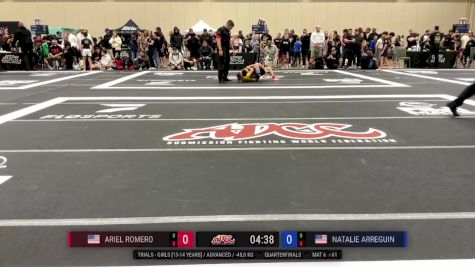 Ariel Romero vs Natalie Arreguin 2025 ADCC Orlando Open/Youth Trials