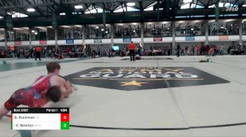 124-131 lbs Semifinal - Emmitt Newton, DC Elite vs Bradley Ruckman, Civic Memorial