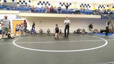 62 lbs Rr Rnd 3 - Claire Prest, Claremore Wrestling Club vs Brinley Leyba, Team Tulsa Wrestling Club