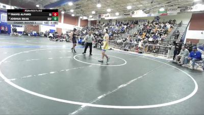 165 lbs Champ. Round 1 - Joshua Silva, Mayfair vs Travis Alfaro, Bishop Amat