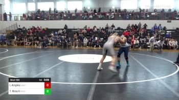 172 lbs Consi Of 4 - Isaiah Angley, Eastern Lebanon County vs Tegon Bosch, Wyomissing