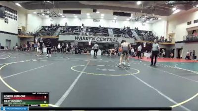 170 lbs Cons. Round 3 - Riley Davison, Westfield Wrestling Club vs Porter Mitrione, Indiana