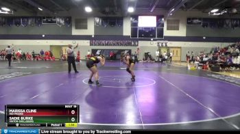 140 lbs Champ. Round 1 - Marissa Cline, Mid-Prairie vs Sadie Burke, Vinton-Shellsburg