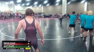 120 lbs Round 1 (10 Team) - Trevor Wilcox, Genoa Wrestling Club vs Bradley Mccue, Terre Haute South Red