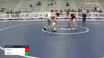 120 lbs Prelims - Alexander (AJ) Rallo, MO vs Yuta Otero, VA