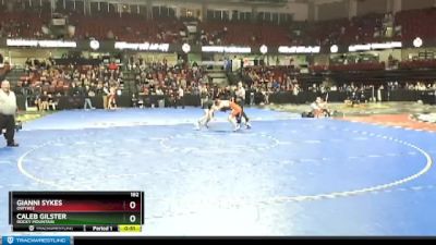 182 lbs 9th Place Match - Gianni Sykes, Owyhee vs Caleb Gilster, Rocky Mountain