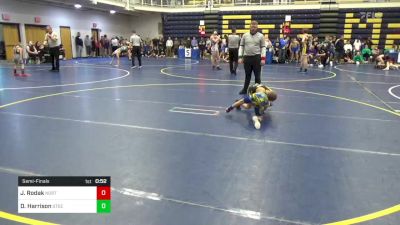 60 lbs Semifinal - Joseph Rodak, North Allegheny vs Deaglan Harrison, Steel Valley Renegades