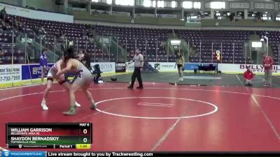 160 lbs Champ. Round 2 - William Garrison, Bellefonte Area Hs vs Shaydon Bernadskiy, Tottenville-PSAL