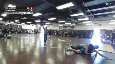 215 lbs Champ. Round 2 - Jj Martinez, Helix Charter vs Thai Calderon, Bakersfield