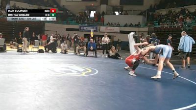 190 lbs Consi Of 8 #2 - Jack Solinger, Wando vs Joshua Whalen, St James