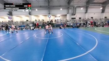 120 lbs Cons. Semi - Marc Olivas, El Paso Wildcats Wrestling Club vs Andrew Sanchez, Apex Grappling Academy